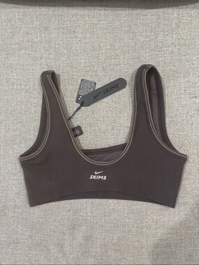 Nike x SKIMS Ribbed Seamless Micro Scoop Bra XS
